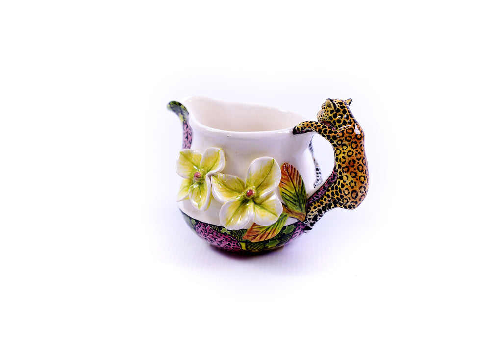 Leopards on jug