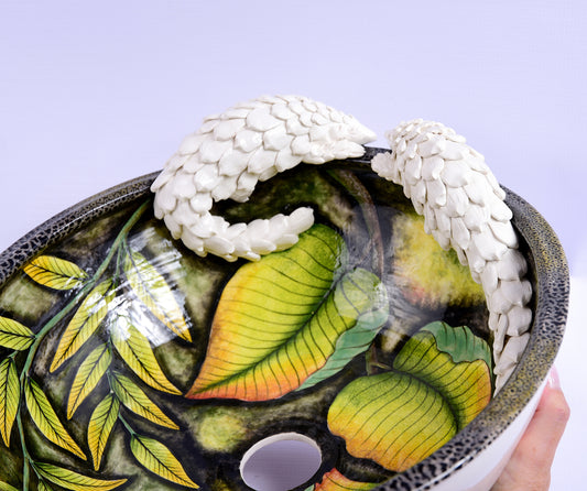 Pangolins and Plants wash hand basin