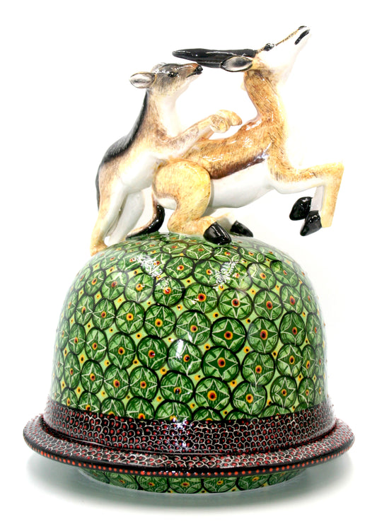 Antelope Butter Dish