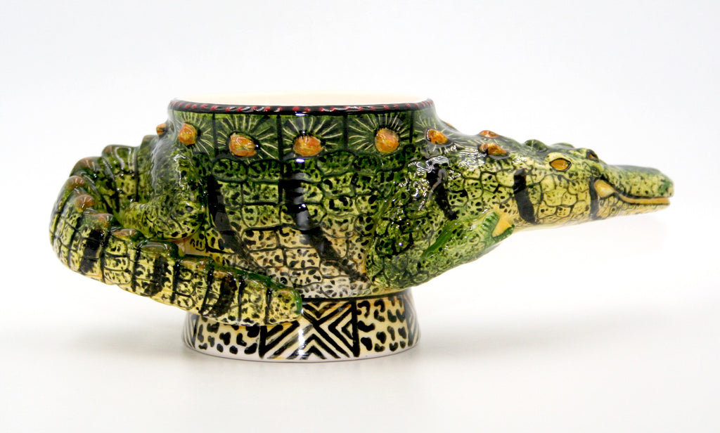 Crocodile Candle Holder