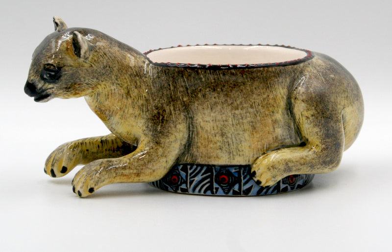 Mongoose Candle Holder
