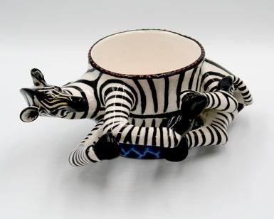 Zebra ring bowl