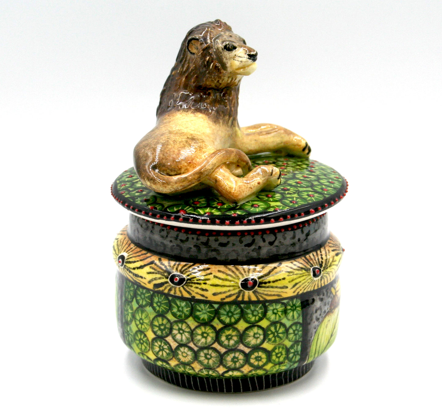 Lion trinket box