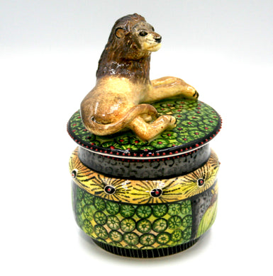 Lion trinket box