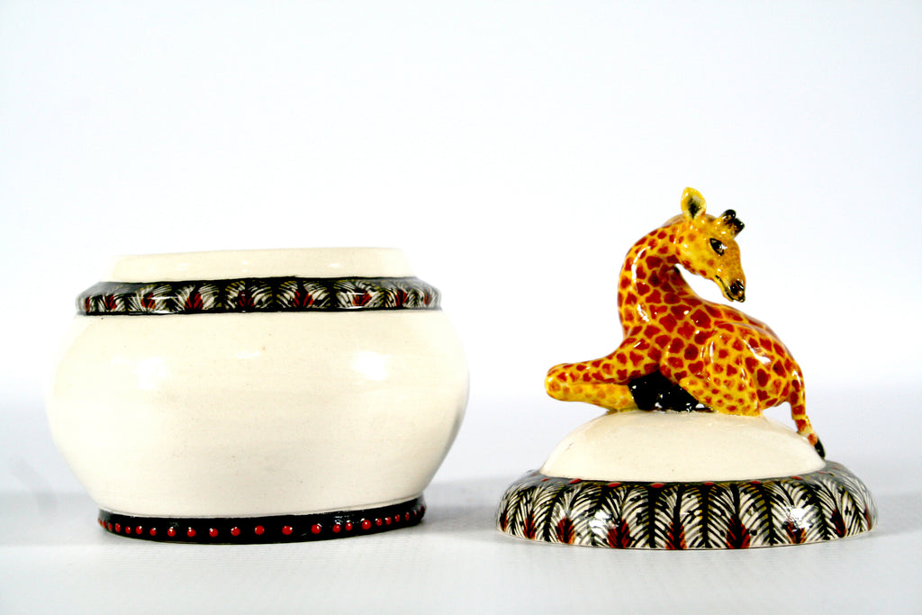 Giraffe jewellery box