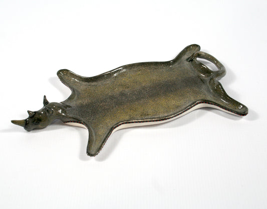 Rhino animal skin small
