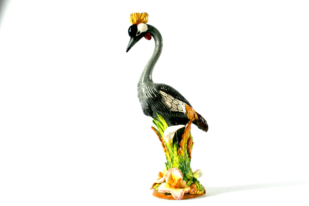 Crested Crane