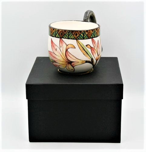 Elephant & flower mug