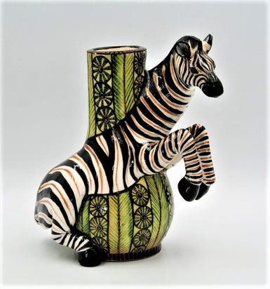 Small Zebra vase