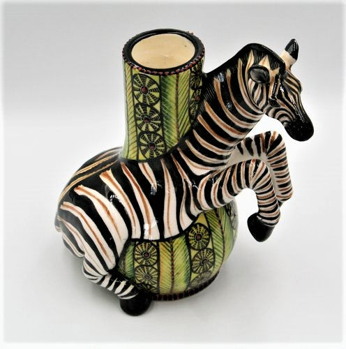 Small Zebra vase