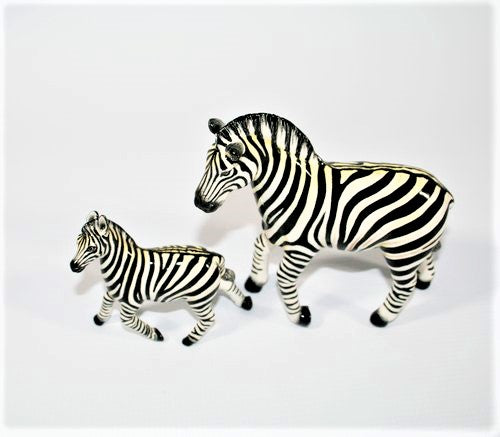 Zebra mother and baby 2