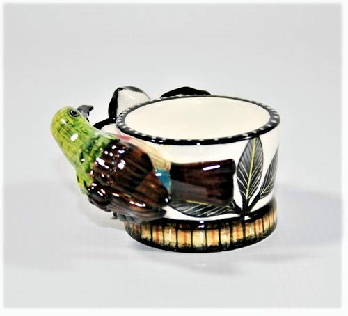 Sunbird & flower egg cup